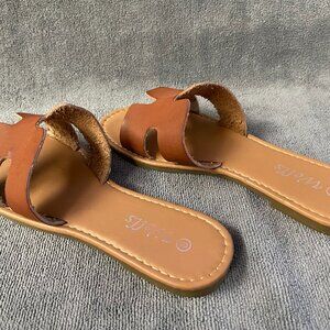 New Women's Wells TN-235 Sandals Size 8 Gladiator Style